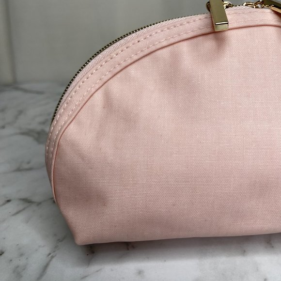 SOLD Seed Heritage Pink Small Cosmetics Case Pouch Bag - Picture 5 of 12